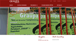 Desktop Screenshot of graupa-online.de