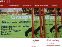 Tablet Screenshot of graupa-online.de
